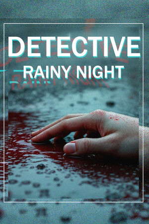 DETECTIVE - Rainy night poster