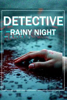 DETECTIVE - Rainy night poster