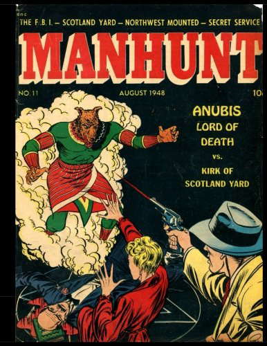 Manhunt #11: Golden Age Detective Mystery Comic 1948 poster