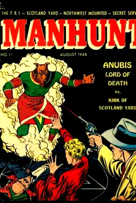 Manhunt #11: Golden Age Detective Mystery Comic 1948 poster