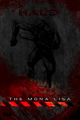 Halo: The Mona Lisa poster