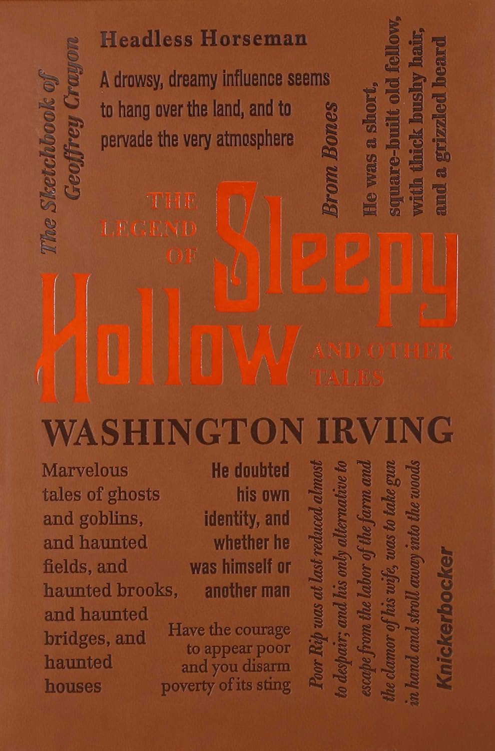 The Legend of Sleepy Hollow and Other Tales (Word Cloud Classics) poster