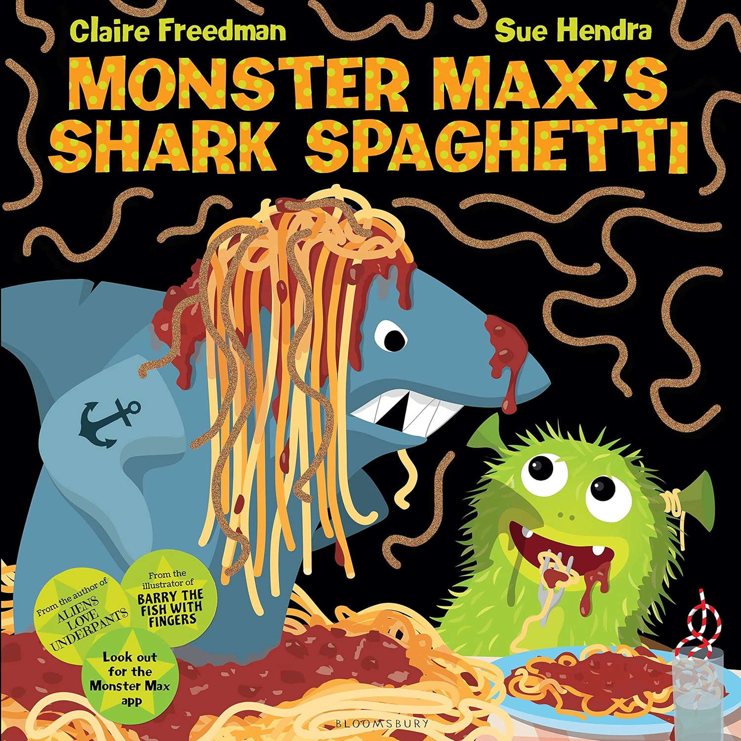 Monster Max’s Shark Spaghetti poster