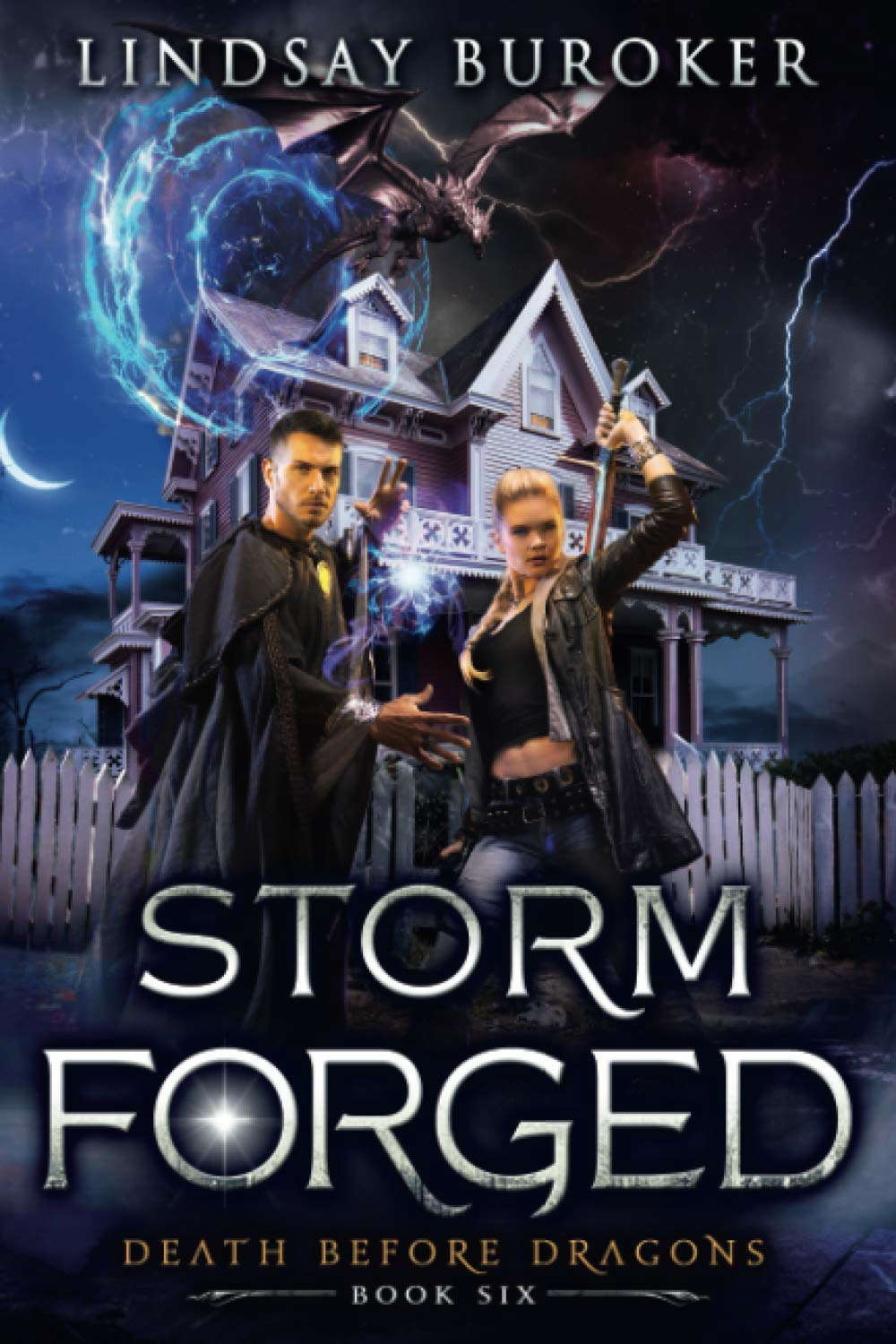 Storm Forged: An Urban Fantasy Novel (Death Before Dragons) poster