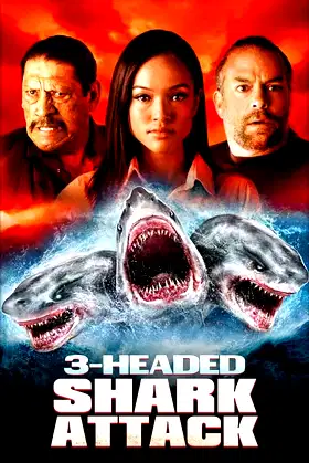 3-Headed Shark Attack poster