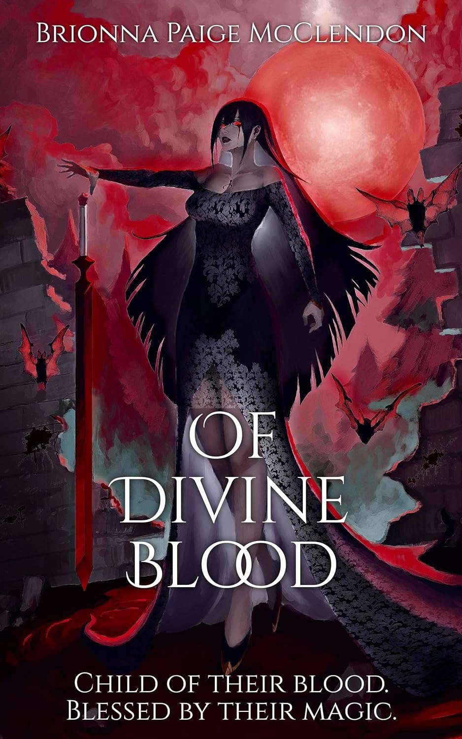 Of Divine Blood: A Dark Adult Fantasy (Of Divine Gods Book 1) poster