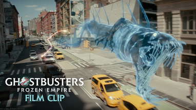 Ghostbusters: Frozen Empire - Sewer Dragon Clip - Only In Cinemas Now poster