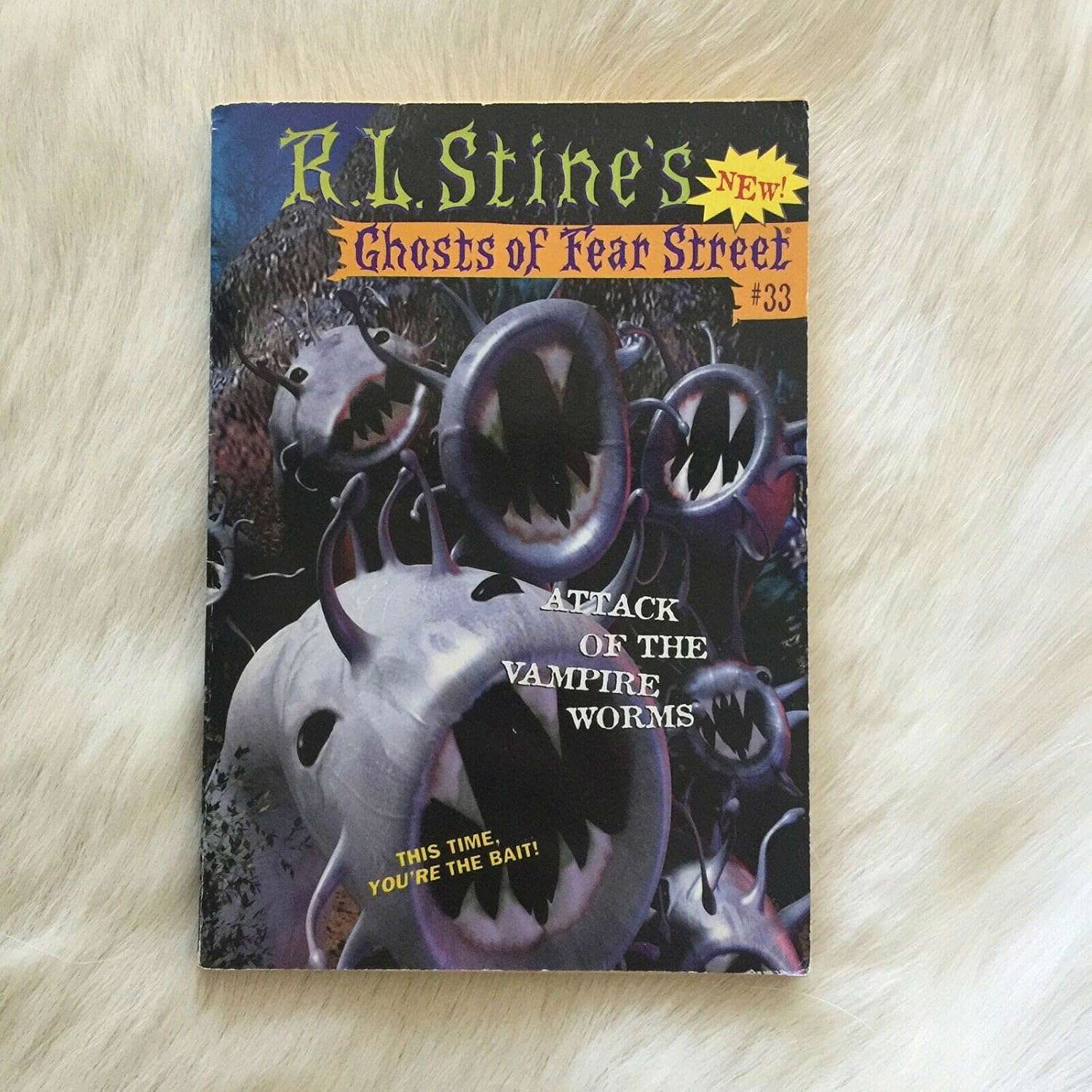 Attack of the Vampire Worms (Ghosts of Fear Street, No 33) poster