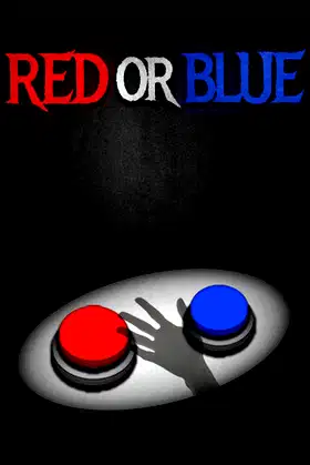 Red or Blue poster