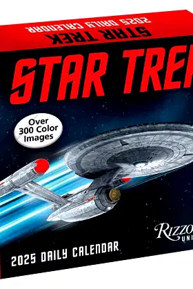 Star Trek Daily 2025 Day-to-Day Calendar poster