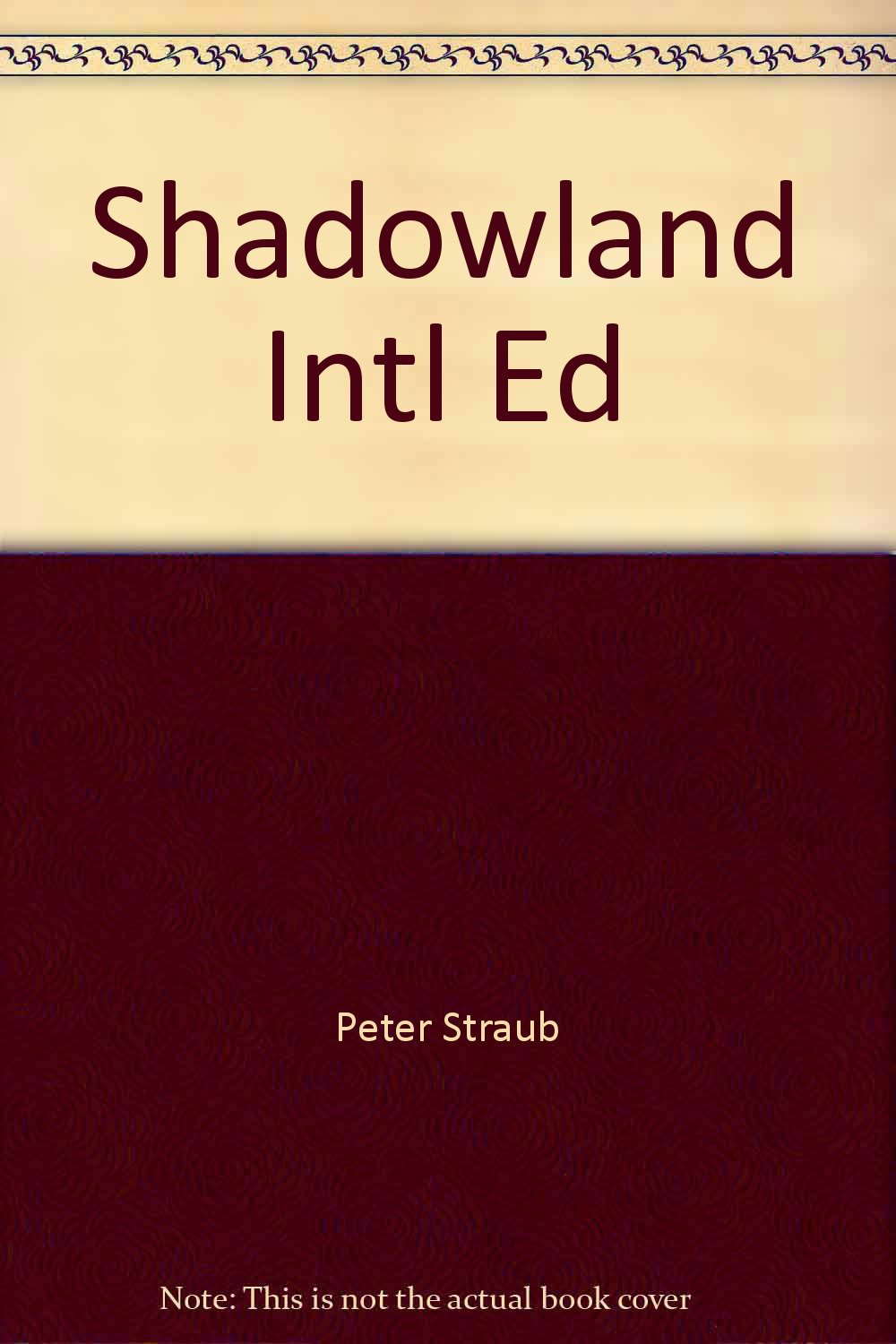 Shadowland Intl Ed poster