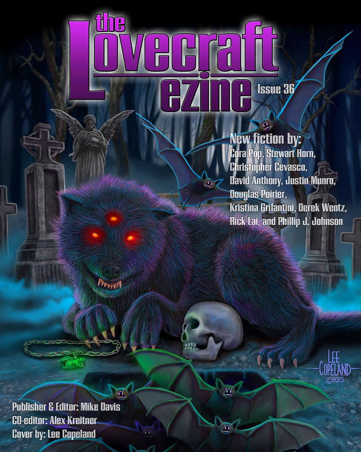 Lovecraft eZine - Autumn 2015 - Issue 36 poster