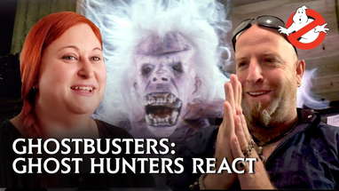 GHOSTBUSTERS - Real Ghost Hunters React! poster
