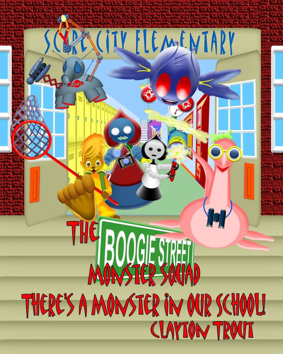 The Boogie Street Monster Squad: There's a Monster In Our School poster