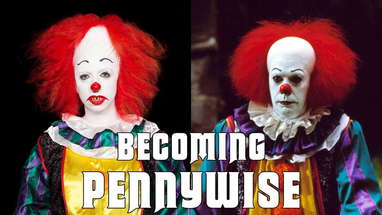 Becoming Pennywise, Stephen King’s killer clown | BFI poster