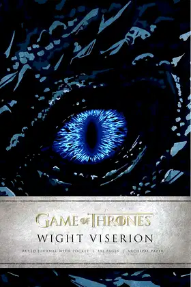 Game of Thrones: Wight Viserion Hardcover Ruled Journal poster
