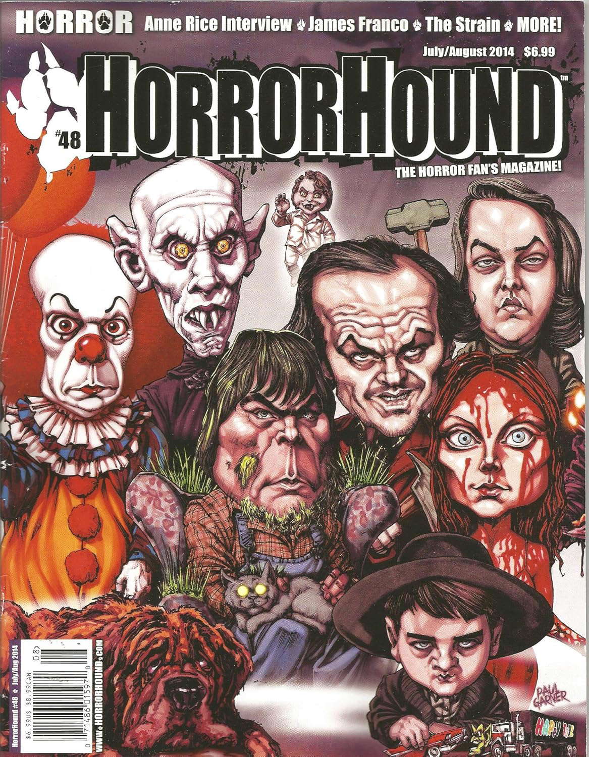 Horror Hound Magazine #48 (July/August 2014) poster