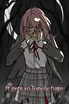It gets so lonely here poster