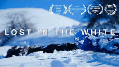 LOST IN THE WHITE -  Horror Short Film - Award Winning poster