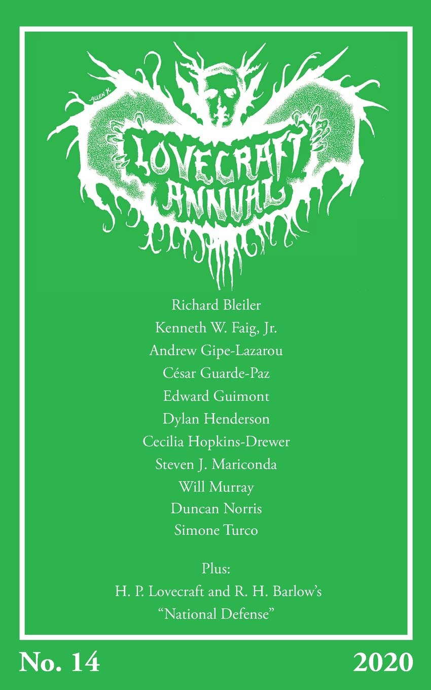 Lovecraft Annual No. 14 (2020) poster