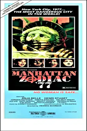 Manhattan Zodiac '77 poster
