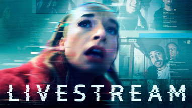 Livestream | Official Trailer | Horror Brains poster