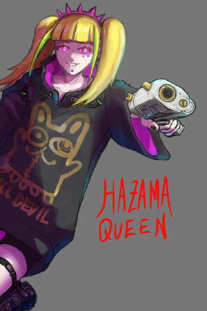HAZAMA_QUEEN poster