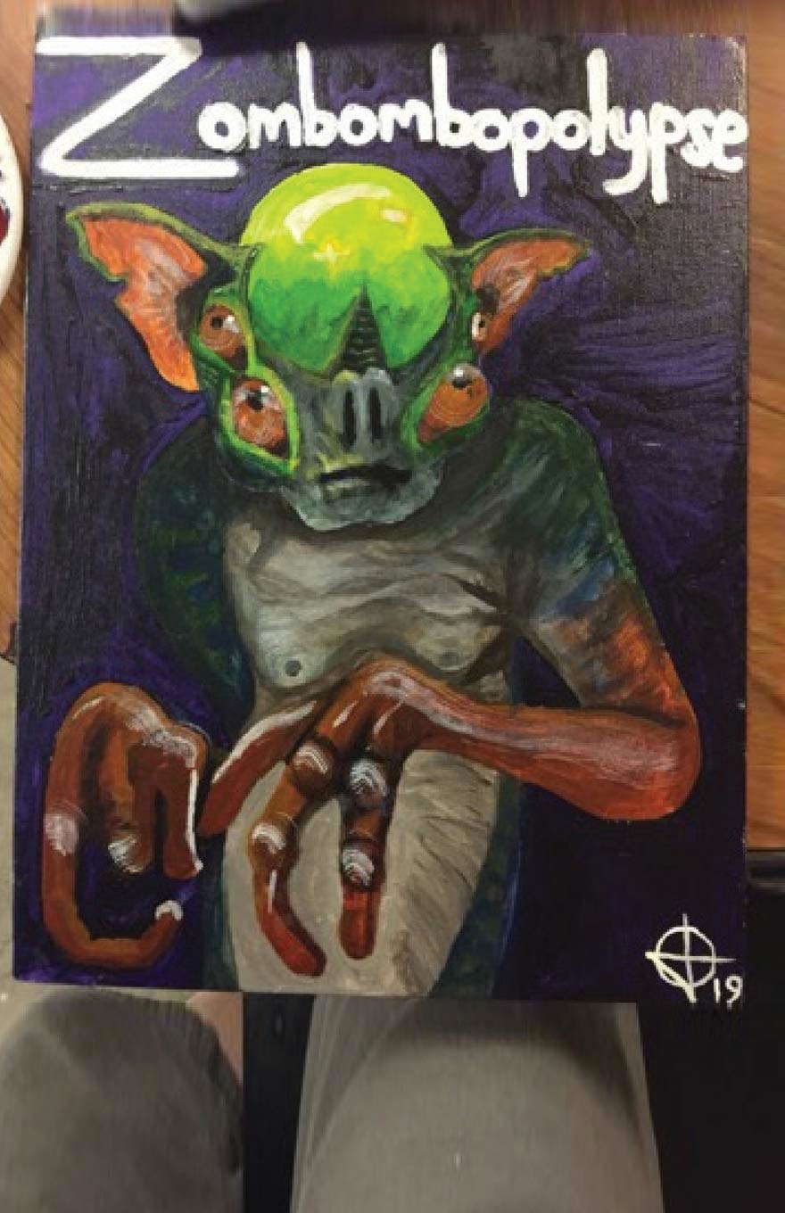 Zombombopolypse: Zombie Alien Apocalypse poster