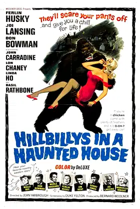 Hillbillys in a Haunted House poster