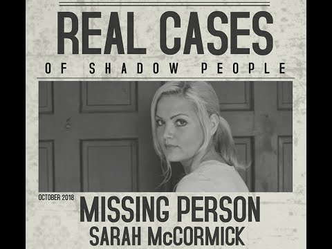 Poster for Real Cases of Shadow People: The Sarah McCormick Story