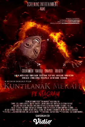 Kuntilanak Merah Pentagram poster