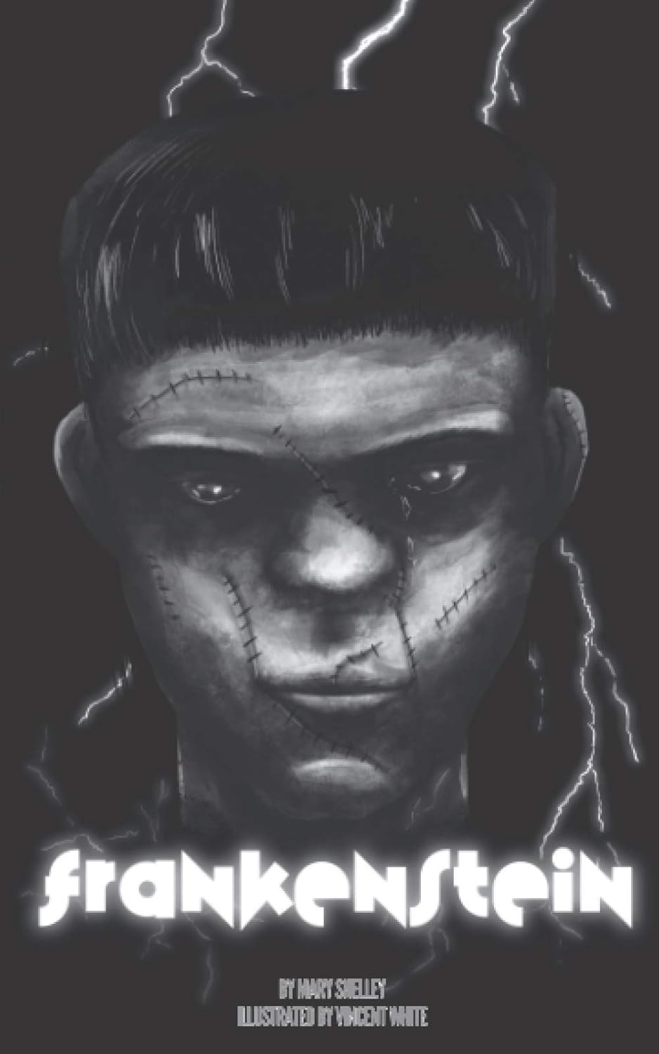 Frankenstein: Illustrated Cover by Vincent White poster