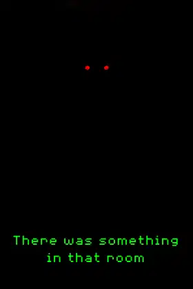 There was something in that room poster