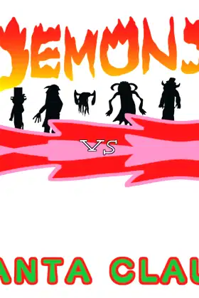 Demons vs Santa Claus poster