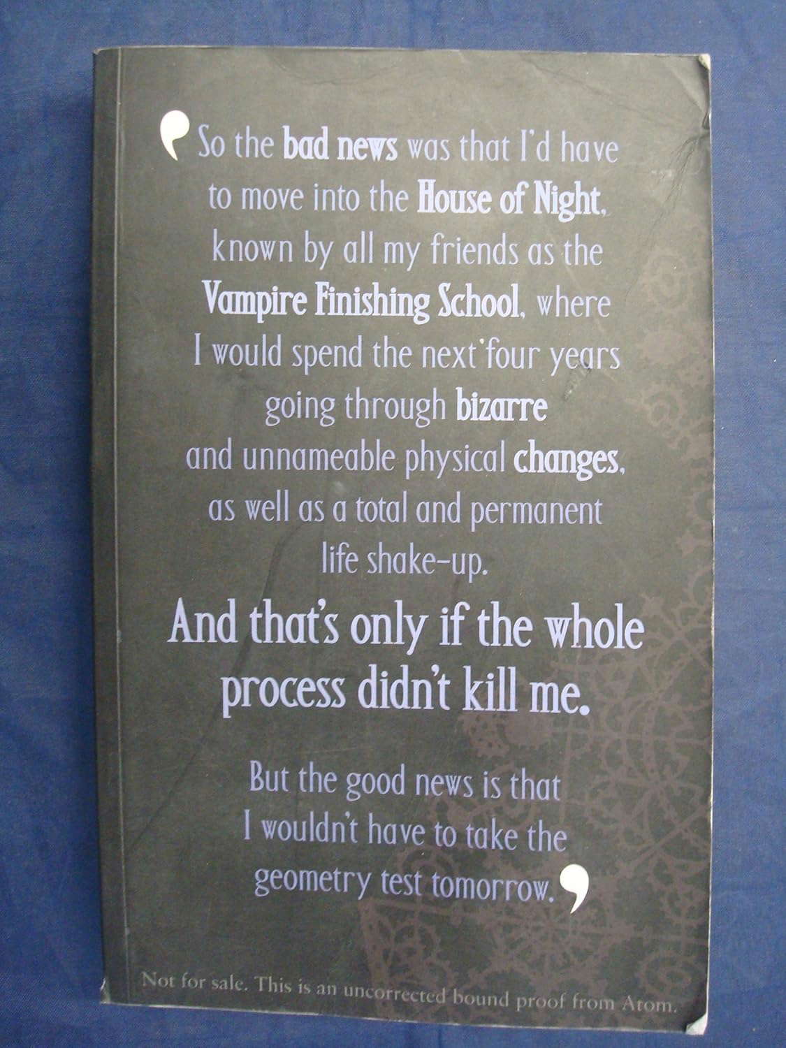 Marked poster