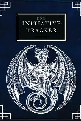 DND Initiative Tracker: (200 pages) RPG Encounter Combat Tracker poster