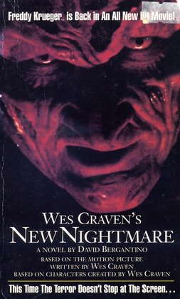 Wes Craven's New Nightmare (Tor books) poster