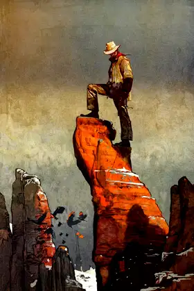 Dark Tower: the Gunslinger: The Man in Black poster
