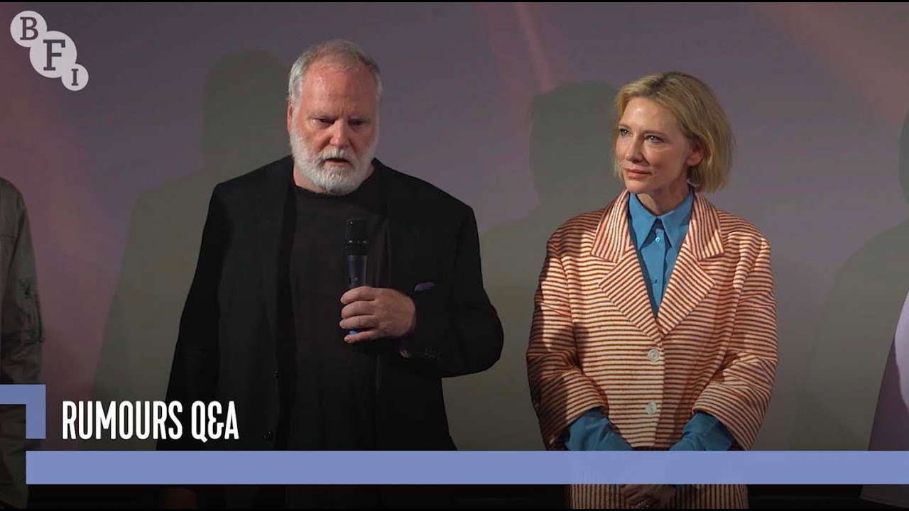 Cate Blanchett, Guy Maddin and the cast of Rumours | BFI London Film Festival 2024