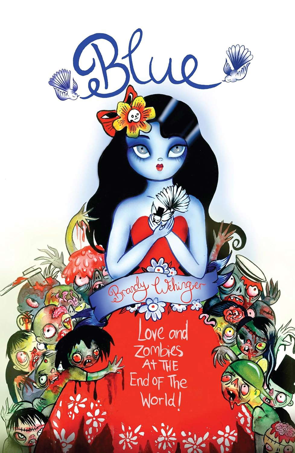 Blue poster