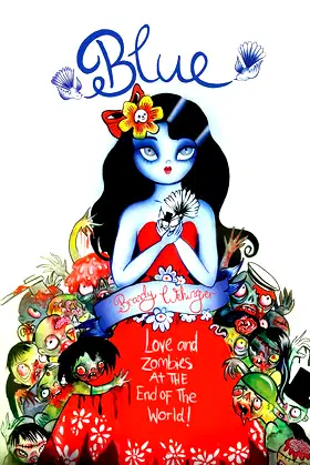 Blue poster