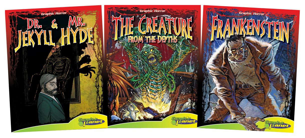 Graphic Horror (Set of 6) poster