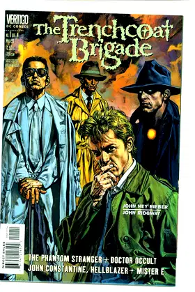 The Trenchcoat brigade (Vertigo) poster