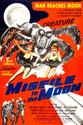 Missile to the Moon poster