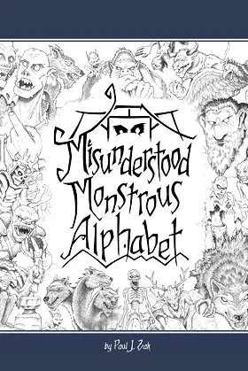 Misunderstood Monstrous Alphabet poster