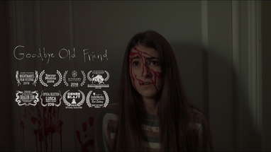 Goodbye Old Friend - short horror film poster