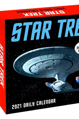 Star Trek Daily 2021 Day-to-Day Calendar poster