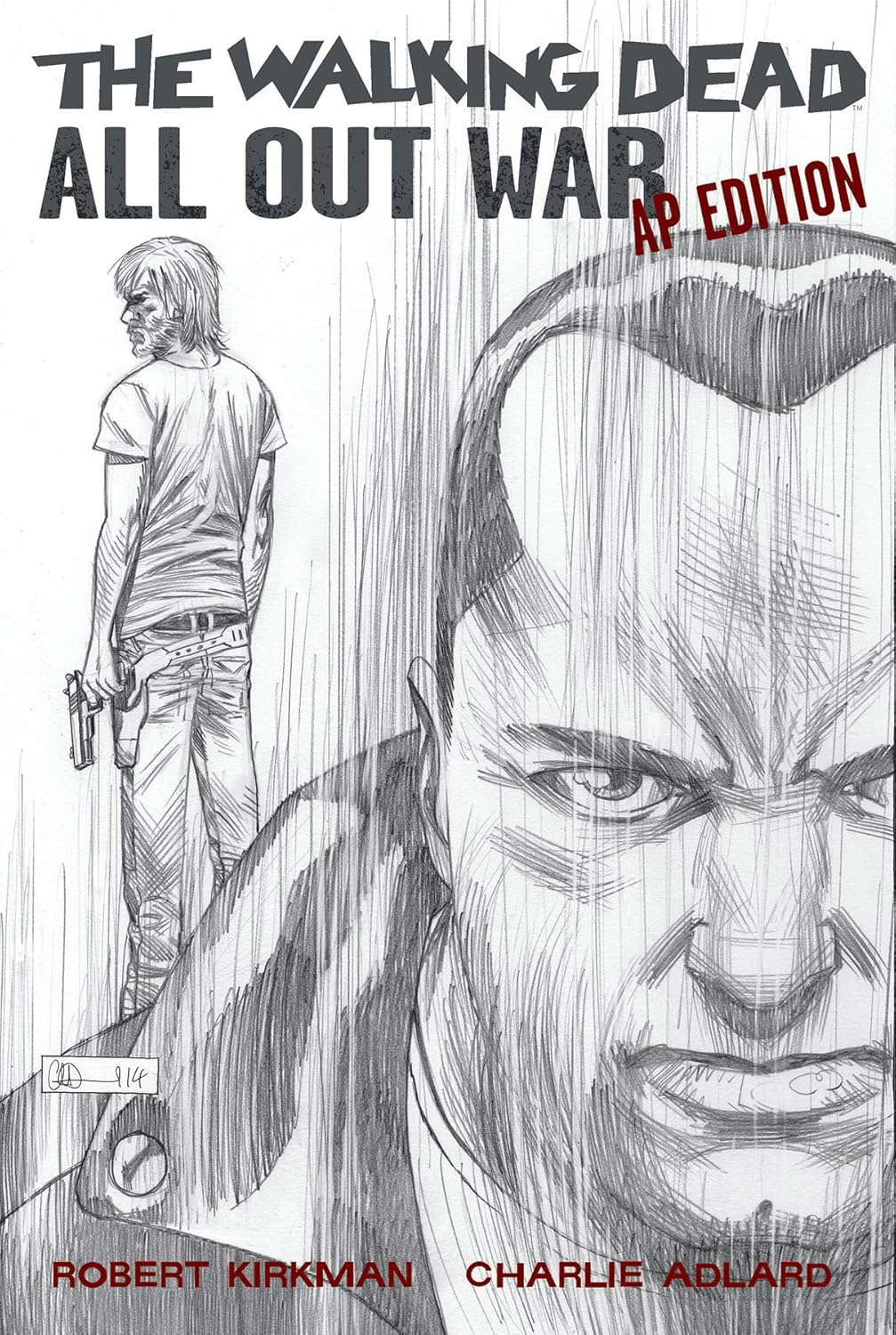 The Walking Dead: All Out War Artist's Proof Edition poster