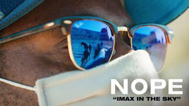 NOPE | IMAX IN THE SKY poster
