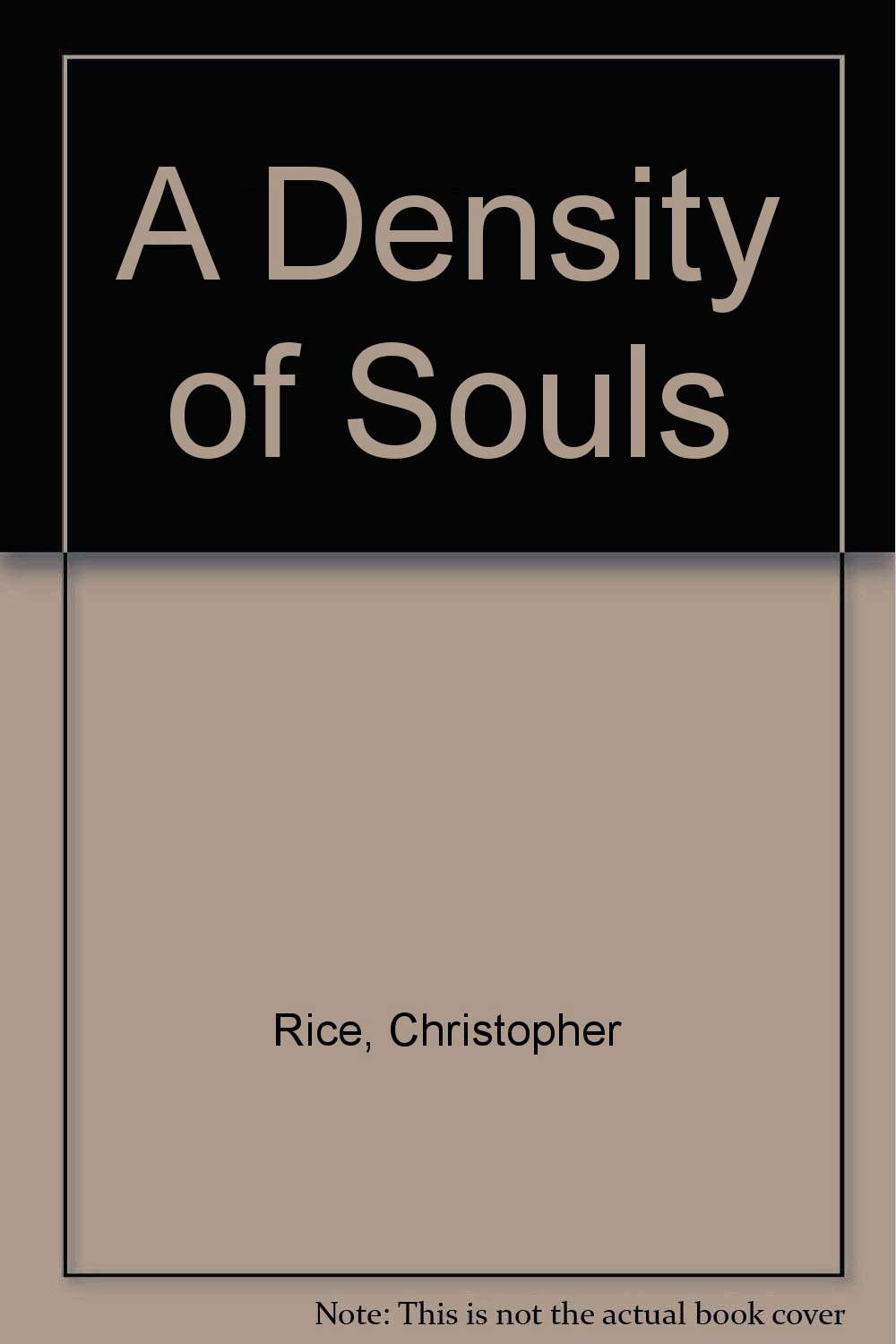 A Density of Souls poster